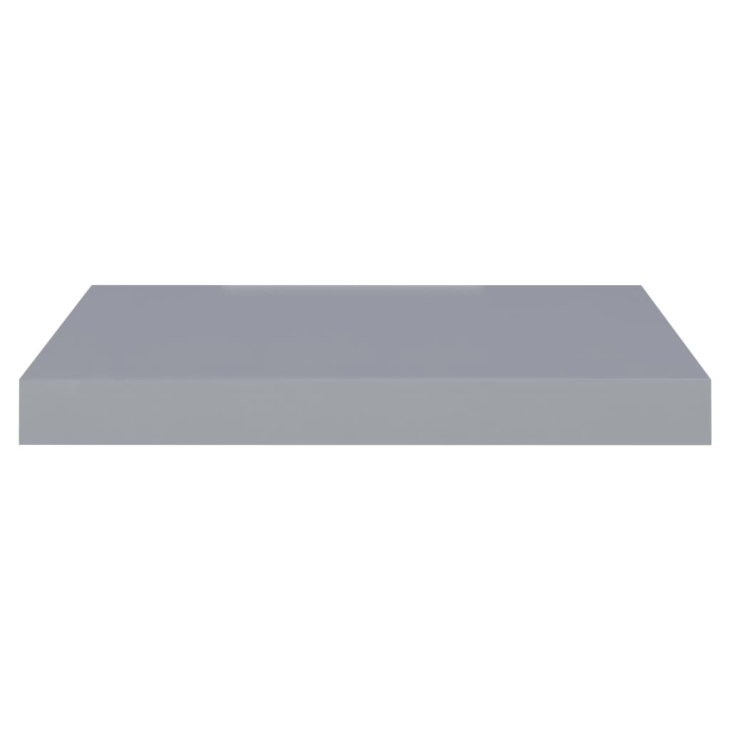 Wandschappen Zwevend 0X23X3,8 Cm Mdf Grijs 4 40 x 23 x 3.8 cm