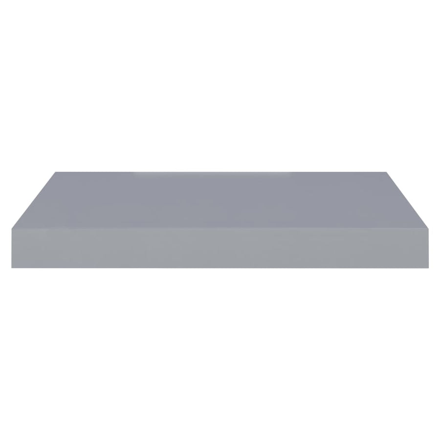 Wandschappen Zwevend 0X23X3,8 Cm Mdf Grijs 4 40 x 23 x 3.8 cm