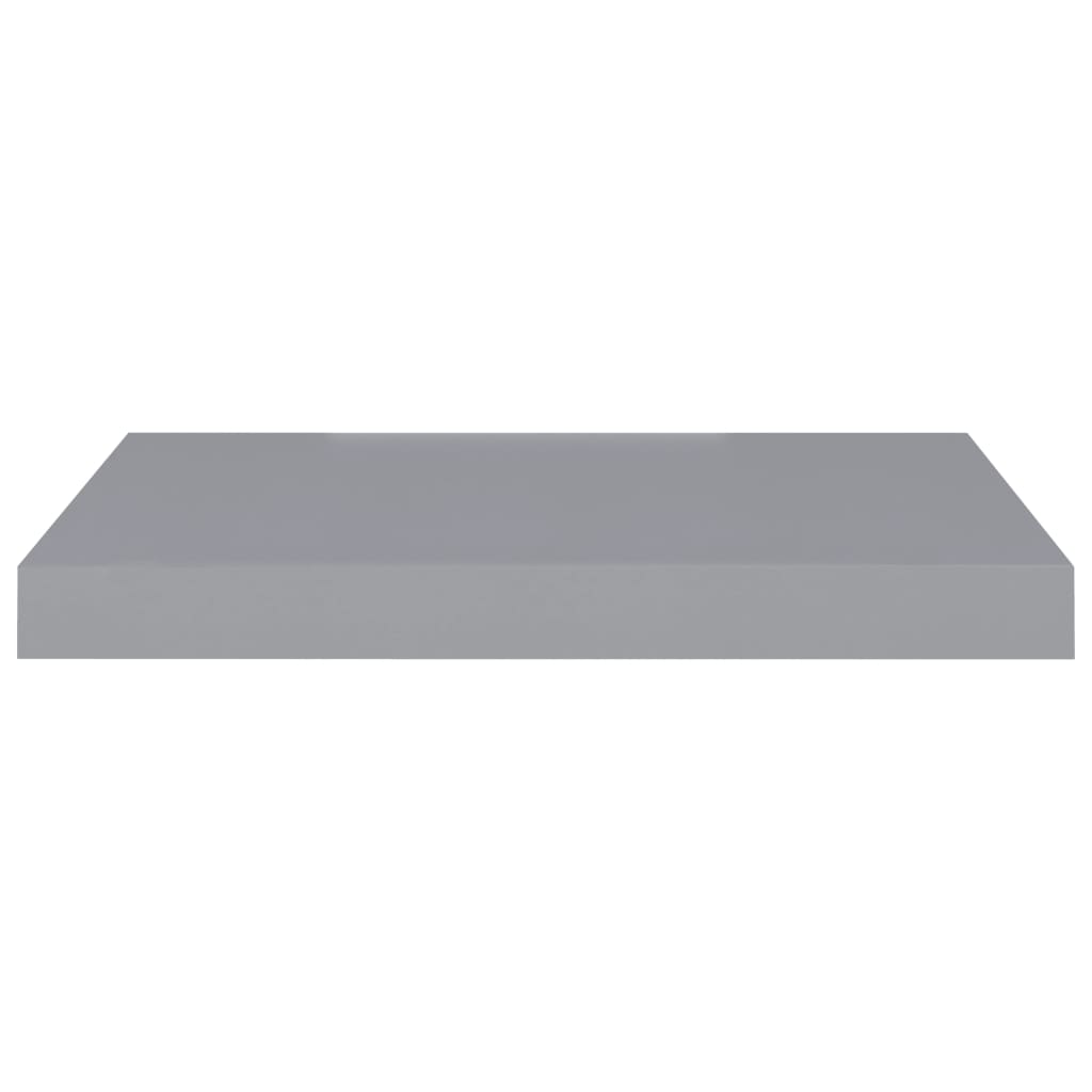 Wandschap Zwevend 50X23X3,8 Cm Mdf Grijs 1 50 x 23 x 3.8 cm