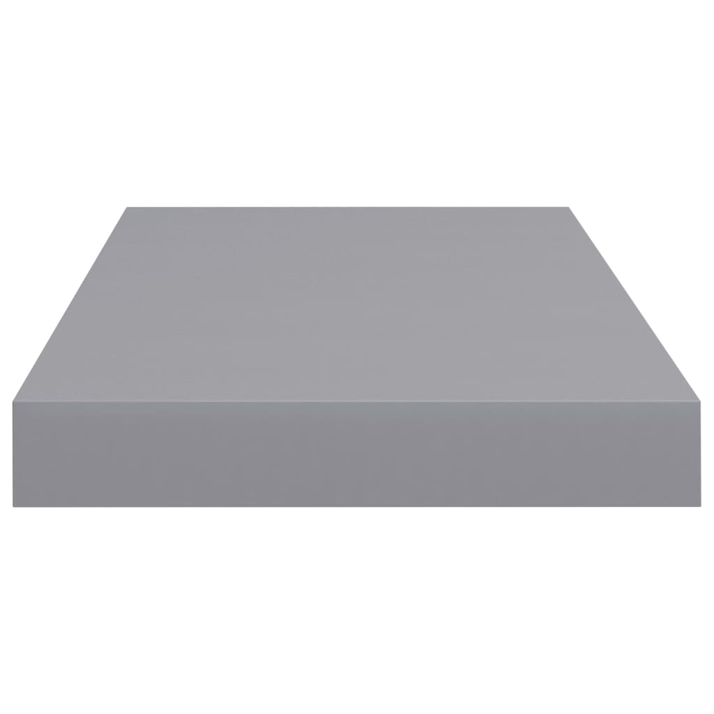 Wandschap Zwevend 50X23X3,8 Cm Mdf Grijs 1 50 x 23 x 3.8 cm