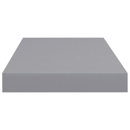 Wandschap Zwevend 50X23X3,8 Cm Mdf Grijs 1 50 x 23 x 3.8 cm
