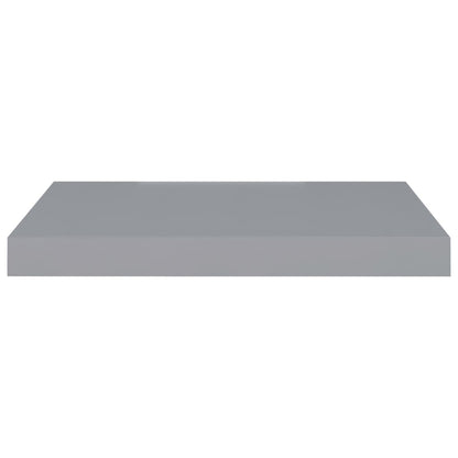 Wandschappen Zwevend 50X23X3,8 Cm Mdf Grijs 4 50 x 23 x 3.8 cm