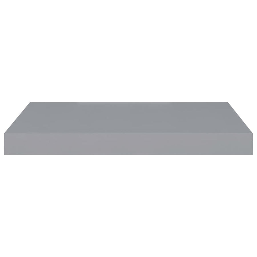 Wandschappen Zwevend 50X23X3,8 Cm Mdf Grijs 4 50 x 23 x 3.8 cm