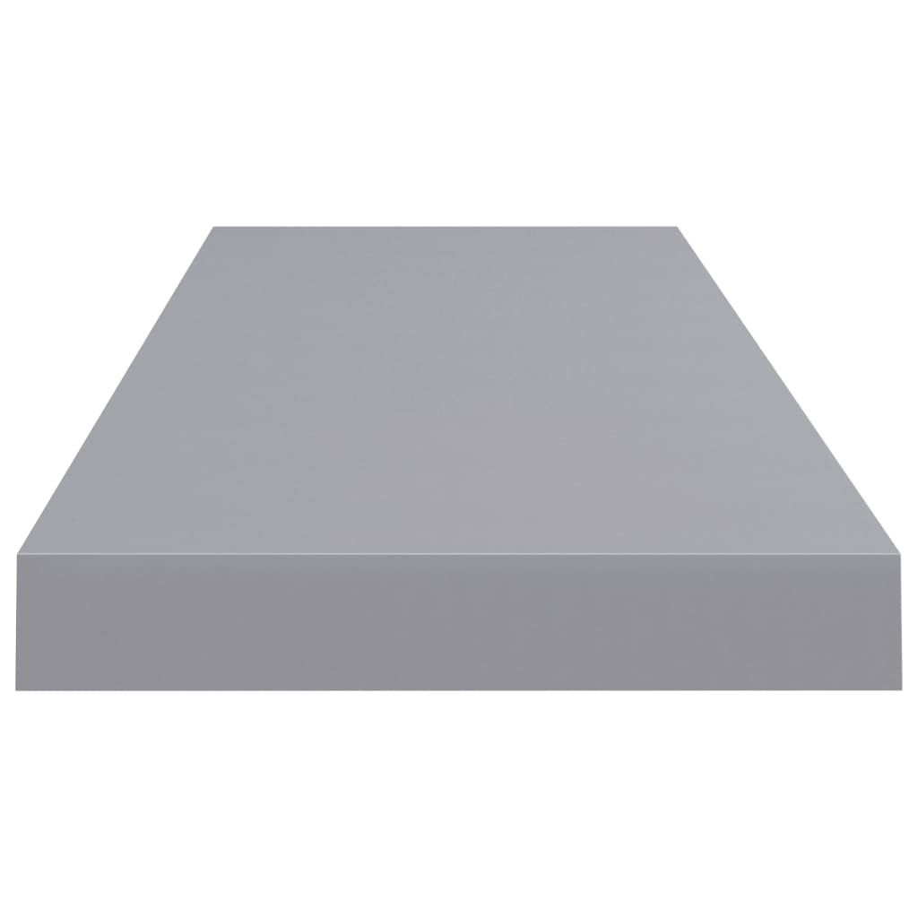 Wandschappen Zwevend 80X23,5X3,8 Cm Mdf Grijs 4 80 x 23.5 x 3.8 cm