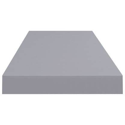 Wandschappen Zwevend 80X23,5X3,8 Cm Mdf Grijs 4 80 x 23.5 x 3.8 cm