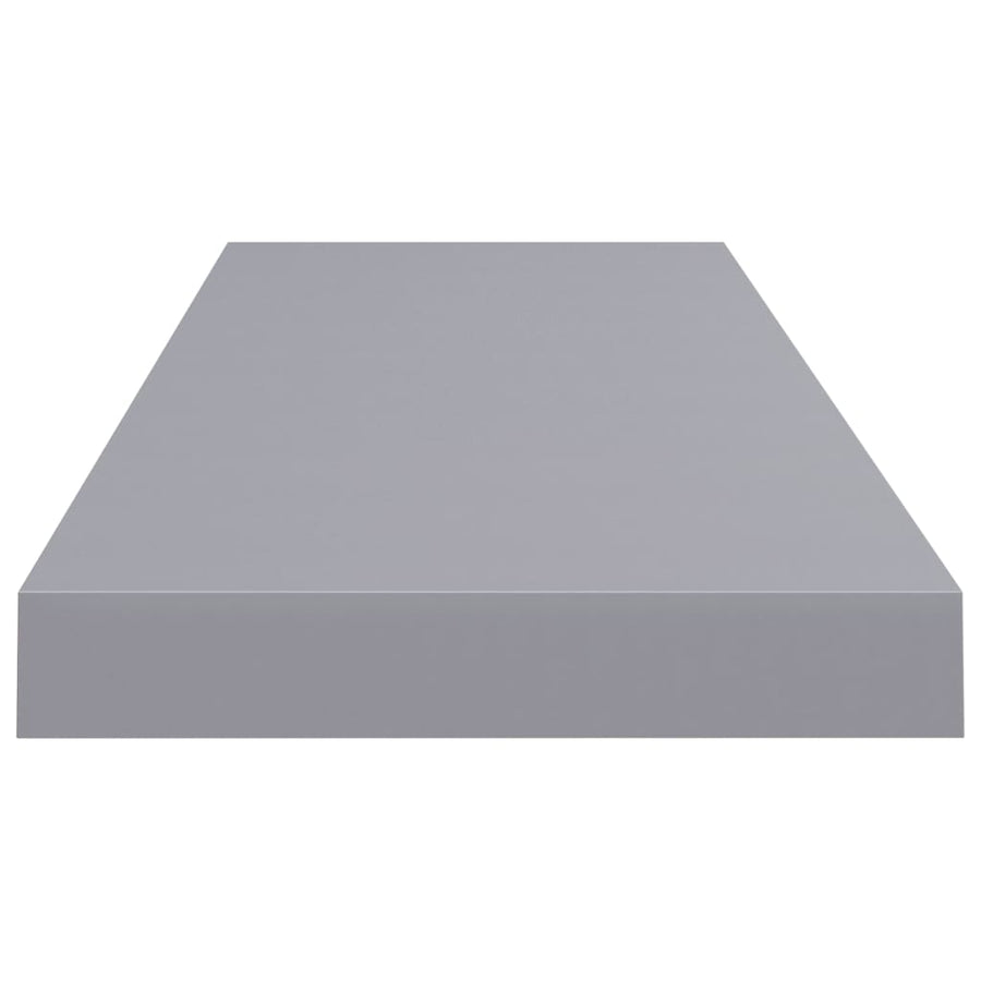Wandschappen Zwevend 80X23,5X3,8 Cm Mdf Grijs 4 80 x 23.5 x 3.8 cm
