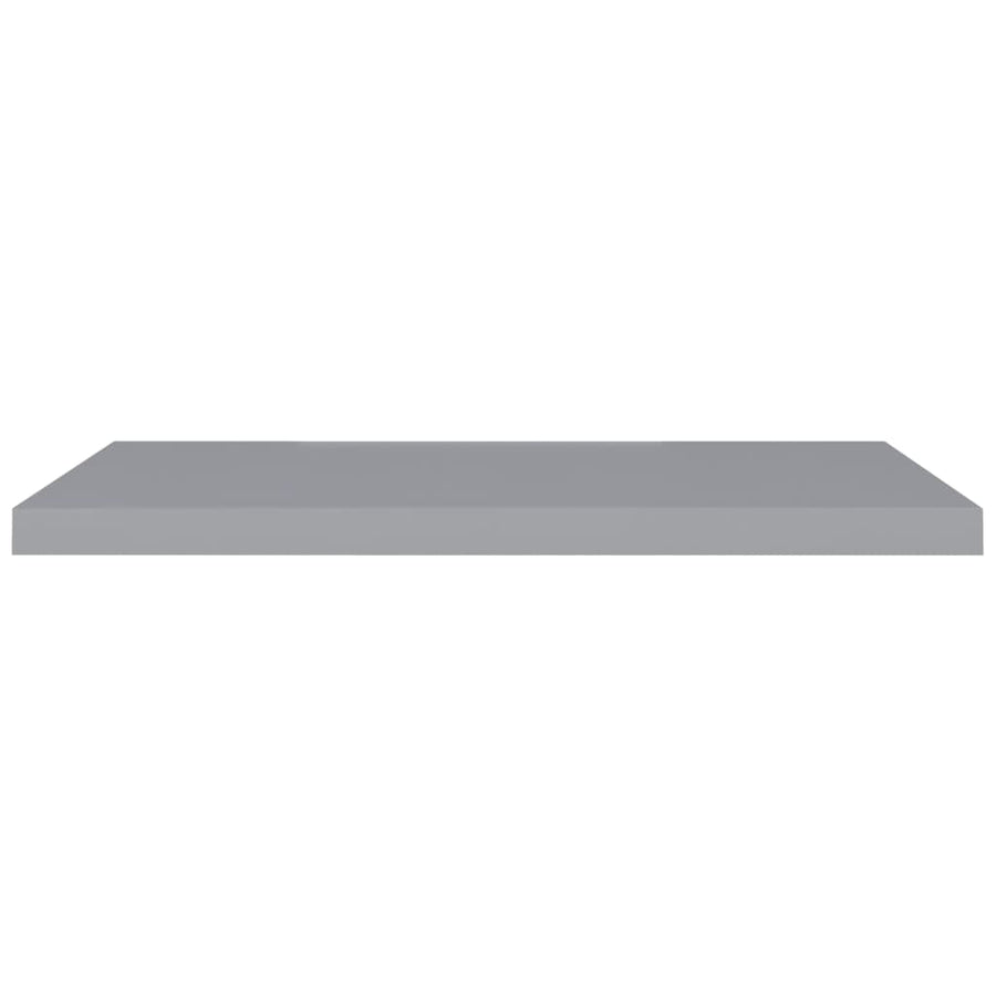 Wandschappen Zwevend 90X23,5X3,8 Cm Mdf Grijs 4 90 x 23.5 x 3.8 cm