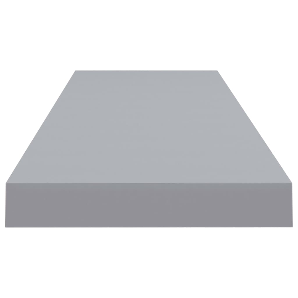 Wandschappen Zwevend 90X23,5X3,8 Cm Mdf Grijs 4 90 x 23.5 x 3.8 cm