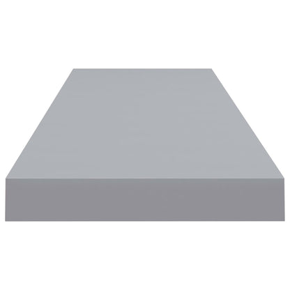 Wandschappen Zwevend 90X23,5X3,8 Cm Mdf Grijs 4 90 x 23.5 x 3.8 cm