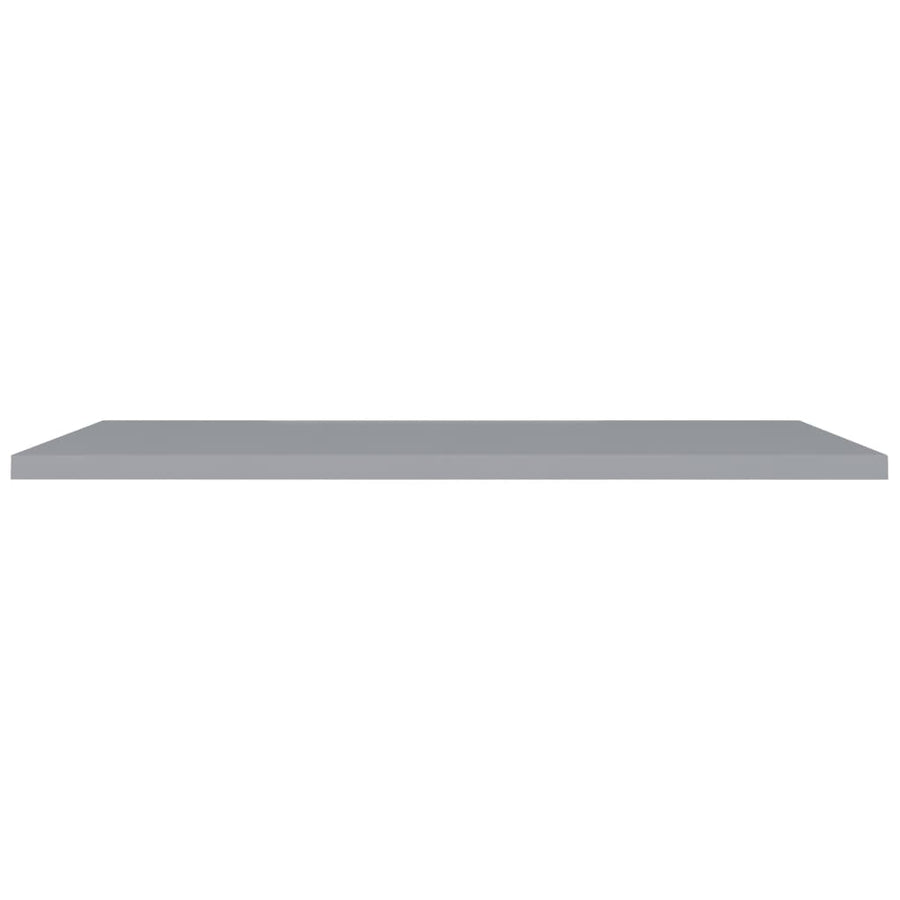 Wandschap Zwevend 20X23,5X3,8 Cm Mdf Grijs 1 120 x 23.5 x 3.8 cm