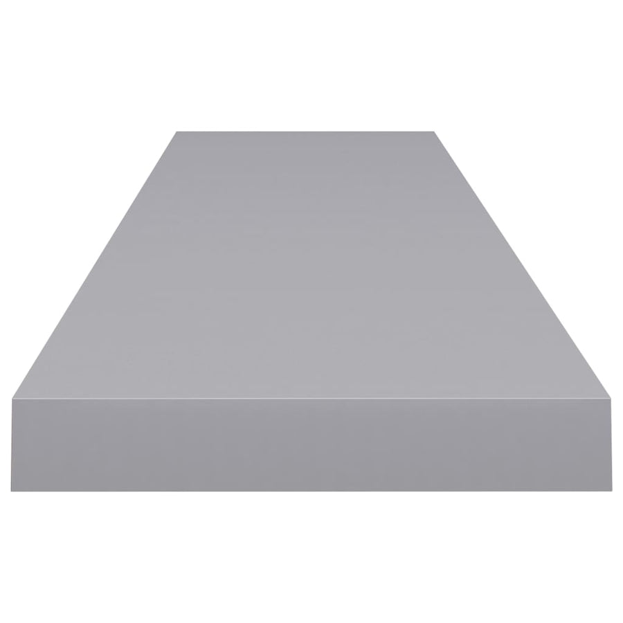 Wandschap Zwevend 20X23,5X3,8 Cm Mdf Grijs 1 120 x 23.5 x 3.8 cm
