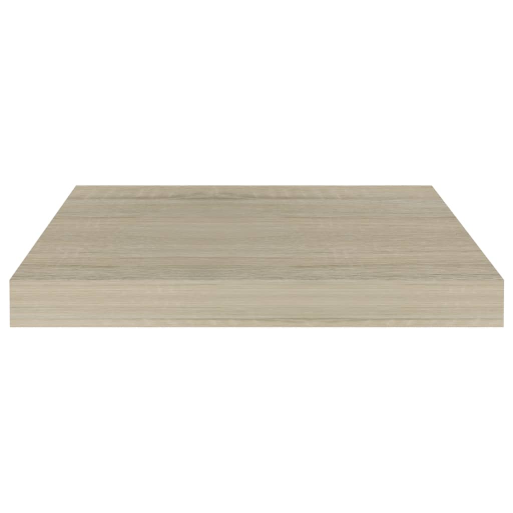 Wandschap Zwevend 40X23X3,8 Cm Mdf Kleurig Eiken 1 40 x 23 x 3.8 cm