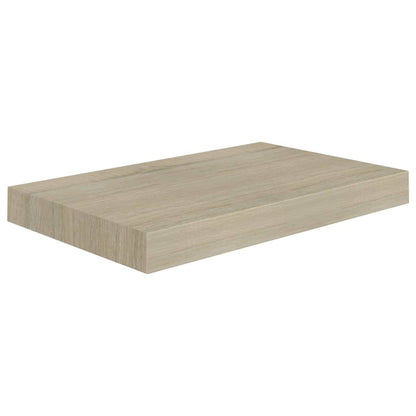 Wandschappen Zwevend 40X3X3,8 Cm Mdf Kleurig Eiken 2 40 x 23 x 3.8 cm