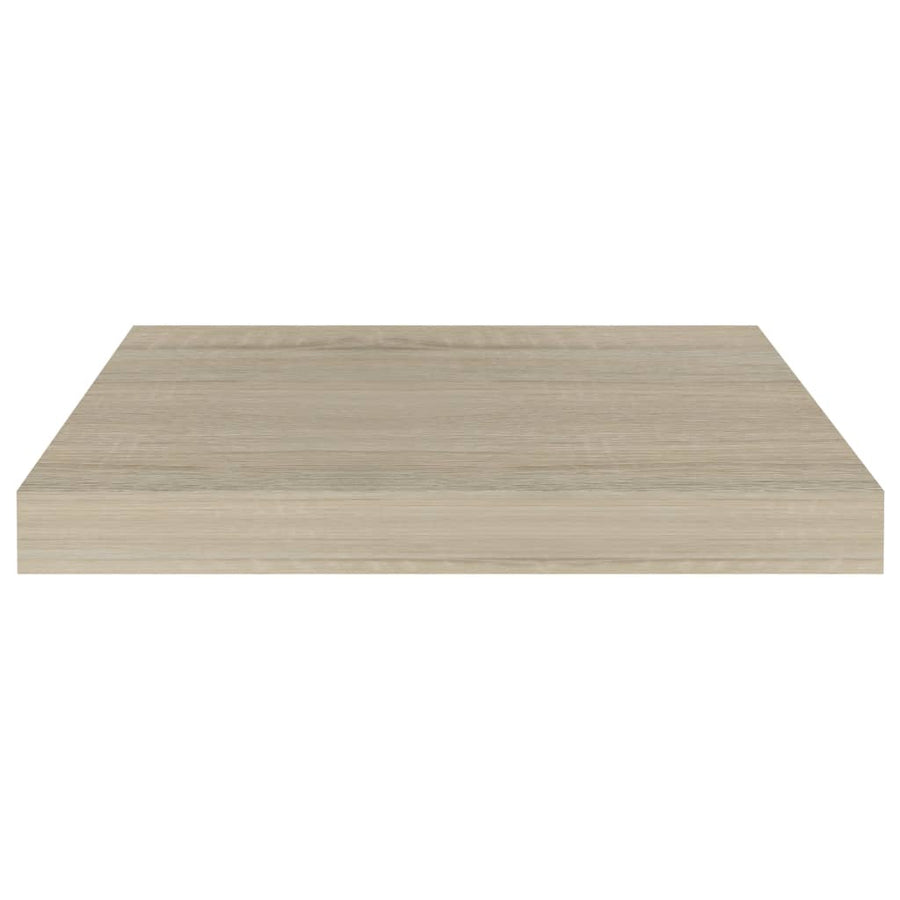 Wandschappen Zwevend 40X3X3,8 Cm Mdf Kleurig Eiken 2 40 x 23 x 3.8 cm