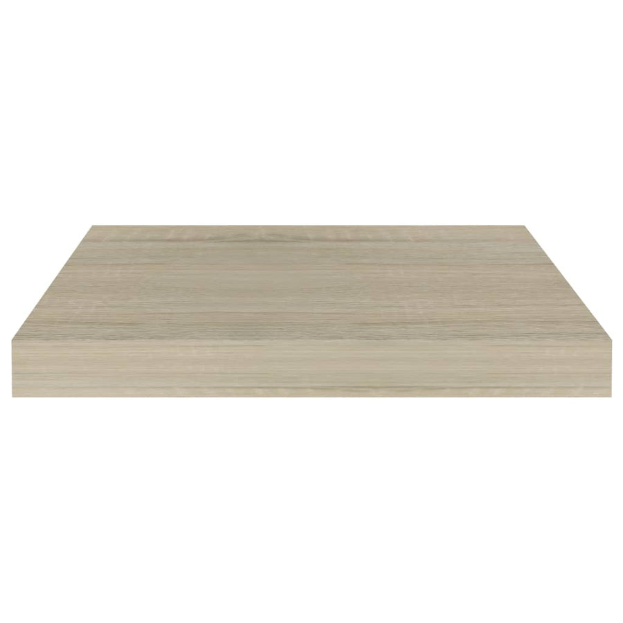 Wandschappen Zwevend 0X23X3,8 Cm Mdf Kleurig Eiken 4 40 x 23 x 3.8 cm