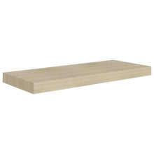 Wandschap Zwevend 60X23,5X3,8 Cm Mdf Kleurig Eiken 1 60 x 23.5 x 3.8 cm