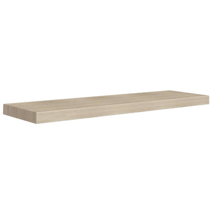 Wandschappen Zwevend 90X3,5X3,8 Cm Mdf Kleurig Eiken 2 90 x 23.5 x 3.8 cm