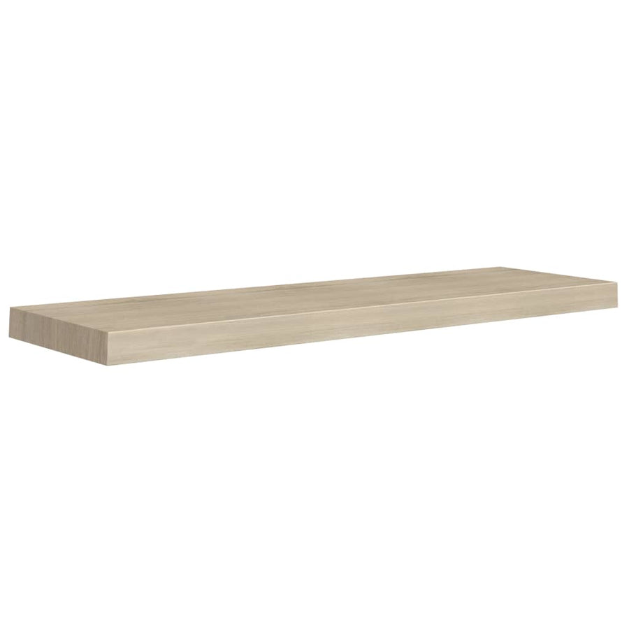 Wandschappen Zwevend 90X23,5X3,8 Cm Mdf Kleurig Eiken 4 90 x 23.5 x 3.8 cm