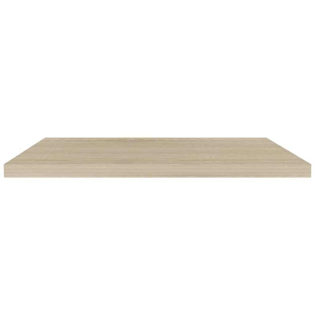 Wandschappen Zwevend 90X23,5X3,8 Cm Mdf Kleurig Eiken 4 90 x 23.5 x 3.8 cm