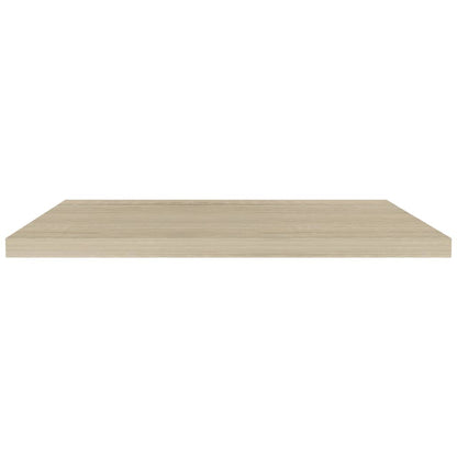 Wandschappen Zwevend 90X23,5X3,8 Cm Mdf Kleurig Eiken 4 90 x 23.5 x 3.8 cm