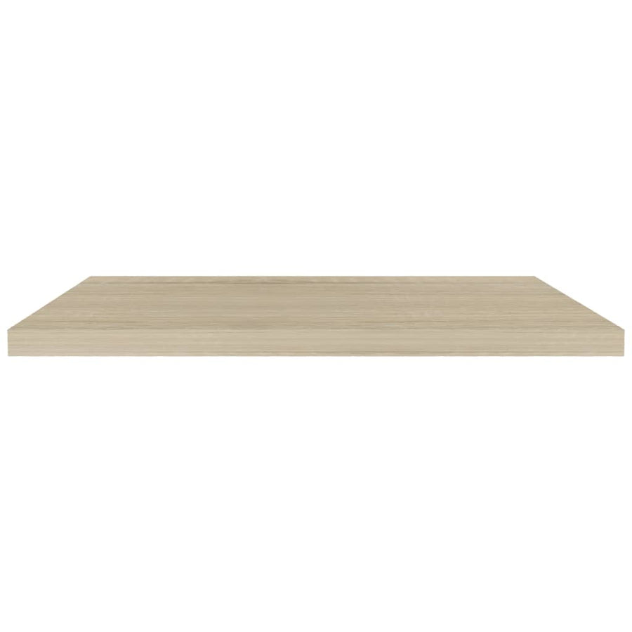 Wandschappen Zwevend 90X23,5X3,8 Cm Mdf Kleurig Eiken 4 90 x 23.5 x 3.8 cm