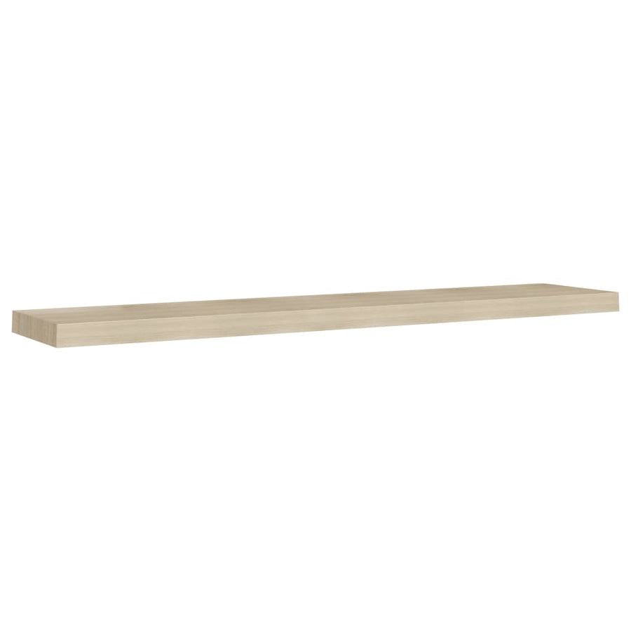 Wandschap Zwevend 20X23,5X3,8 Cm Mdf Kleurig Eiken 1 120 x 23.5 x 3.8 cm