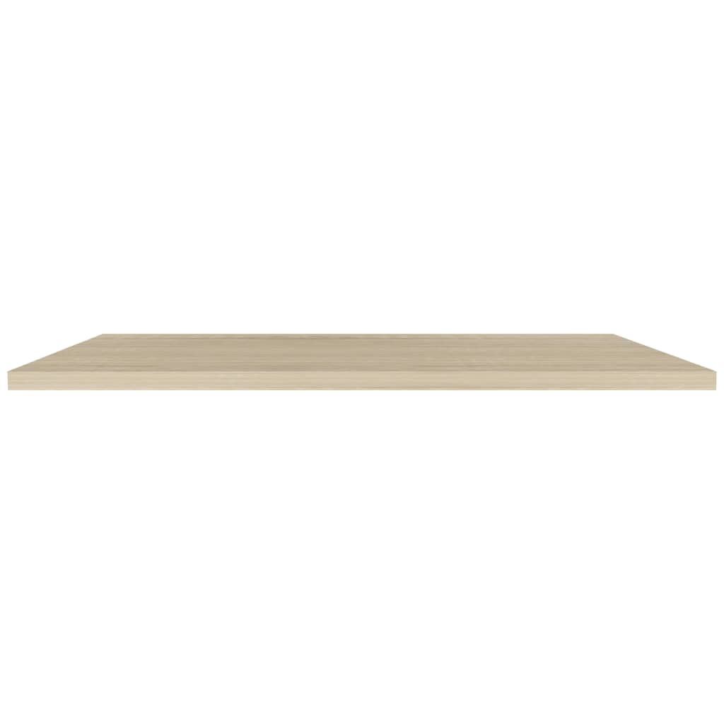 Wandschap Zwevend 20X23,5X3,8 Cm Mdf Kleurig Eiken 1 120 x 23.5 x 3.8 cm