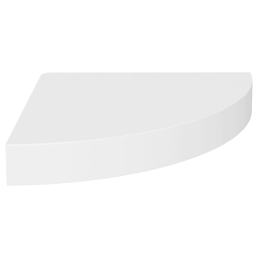 Hoekschappen Zwevend 25X25X3,8 Cm Mdf 4 25 x 25 x 3.8 cm Wit