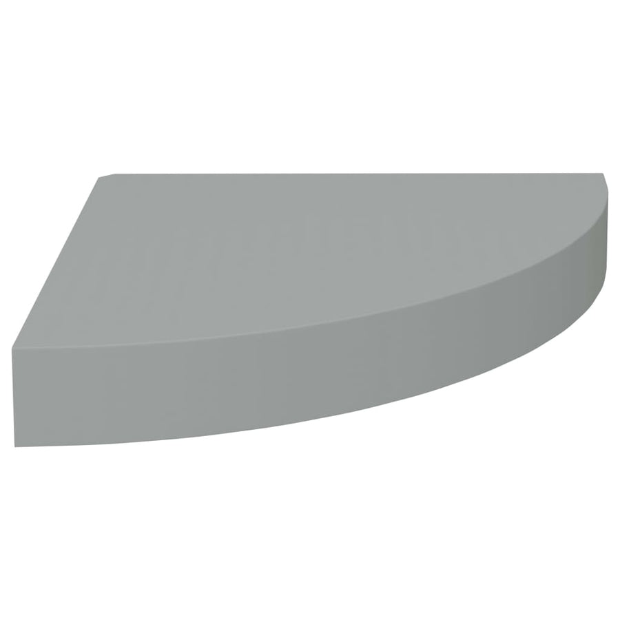 Hoekschap Zwevend 25X25X3,8 Cm Mdf 1 25 x 25 x 3.8 cm Grijs