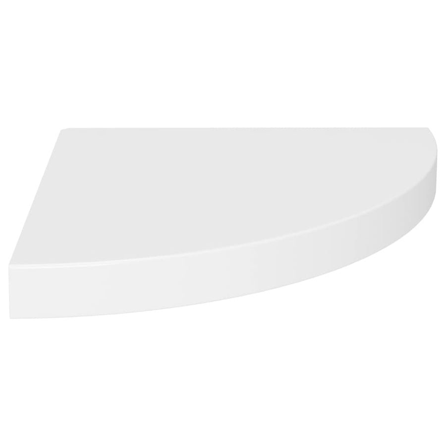 Hoekschappen Zwevend 35X35X3,8 Cm Mdf 2 35 x 35 x 3.8 cm Wit