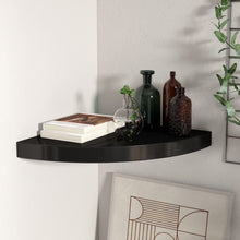 Hoekschap Zwevend 35X35X3,8 Cm Mdf 1 35 x 35 x 3.8 cm Zwart