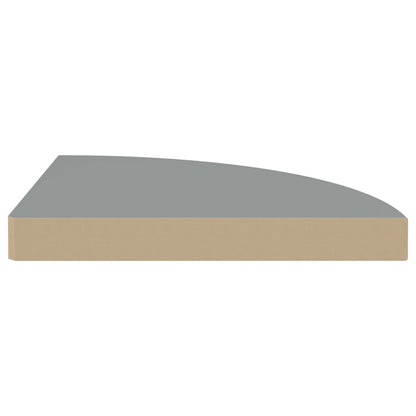 Hoekschap Zwevend 35X35X3,8 Cm Mdf 1 35 x 35 x 3.8 cm Grijs