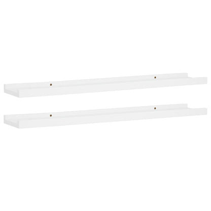 Fotoplanken Mdf 80 x 9 x 3 cm Wit