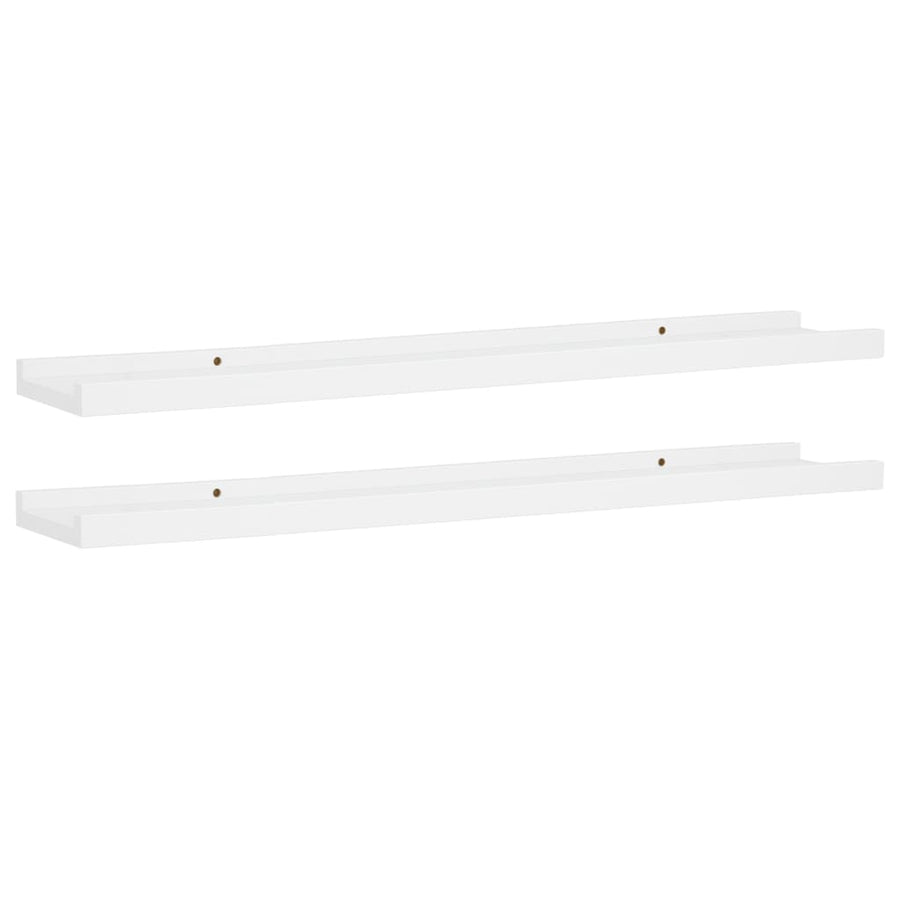Fotoplanken Mdf 80 x 9 x 3 cm Wit