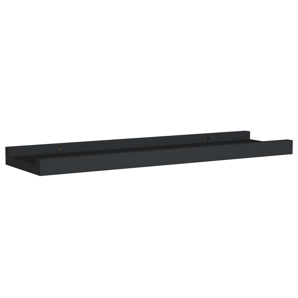 Fotoplanken Mdf 40 x 9 x 3 cm Zwart