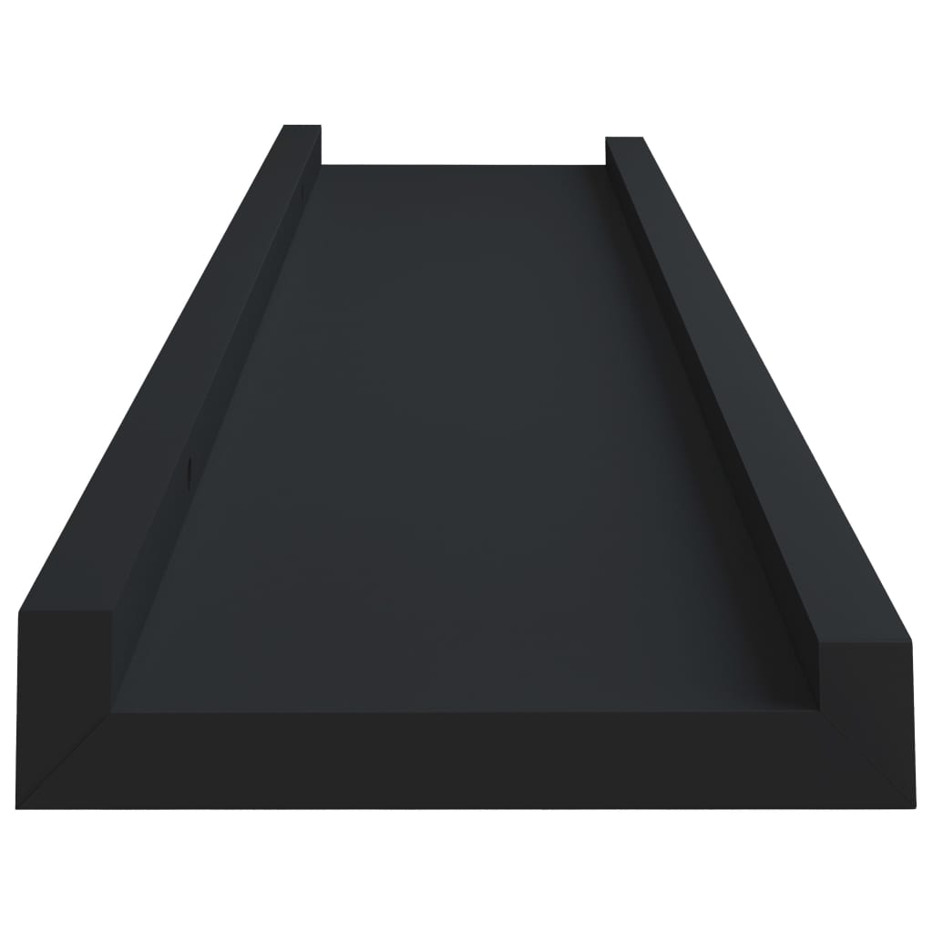 Fotoplanken Mdf 40 x 9 x 3 cm Zwart