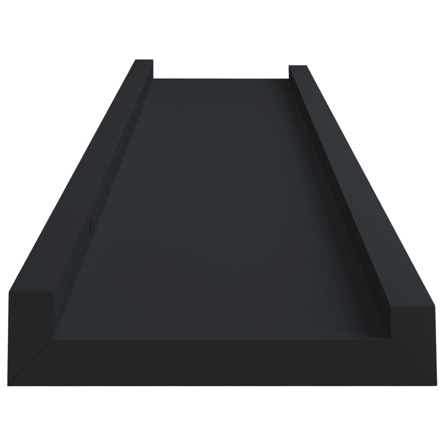 Fotoplanken Mdf 40 x 9 x 3 cm Zwart