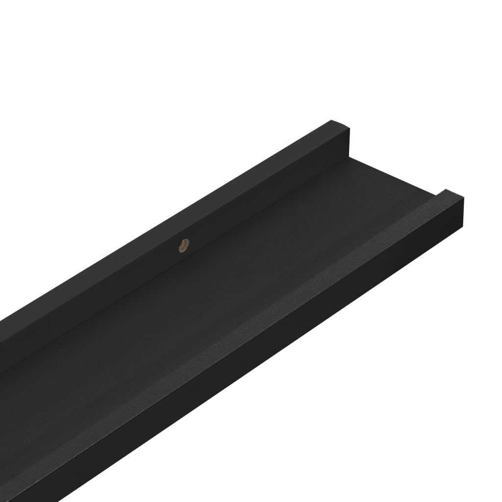 Fotoplanken Mdf 40 x 9 x 3 cm Zwart