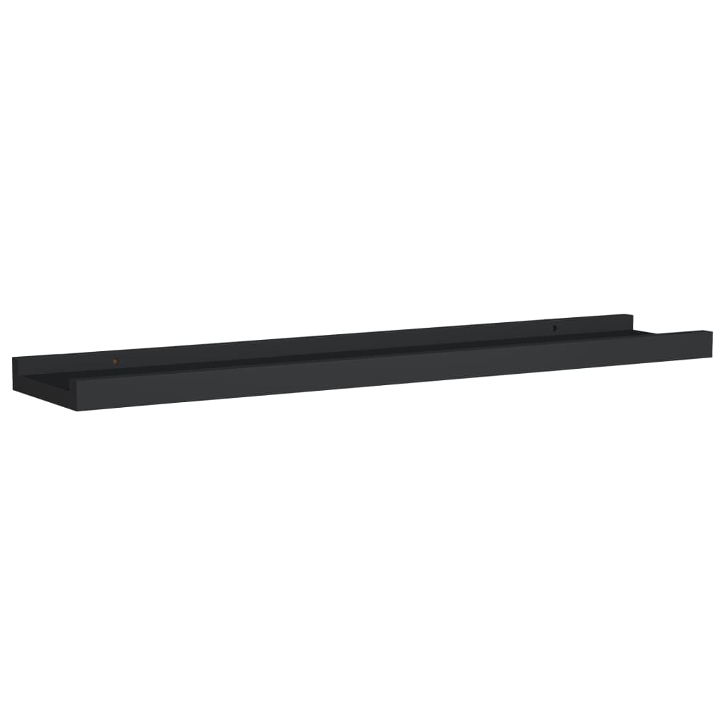 Fotoplanken Mdf 60 x 9 x 3 cm Zwart