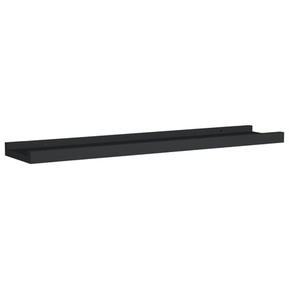 Fotoplanken Mdf 60 x 9 x 3 cm Zwart