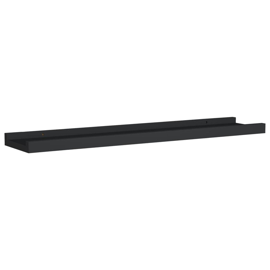 Fotoplanken Mdf 60 x 9 x 3 cm Zwart
