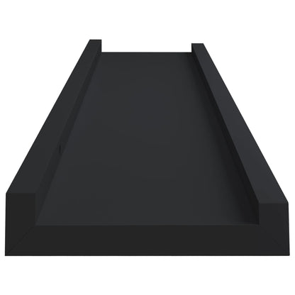 Fotoplanken Mdf 60 x 9 x 3 cm Zwart
