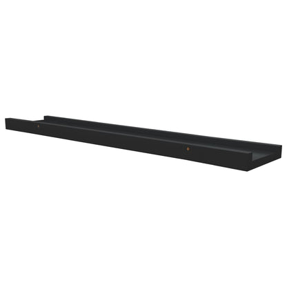 Fotoplanken Mdf 60 x 9 x 3 cm Zwart