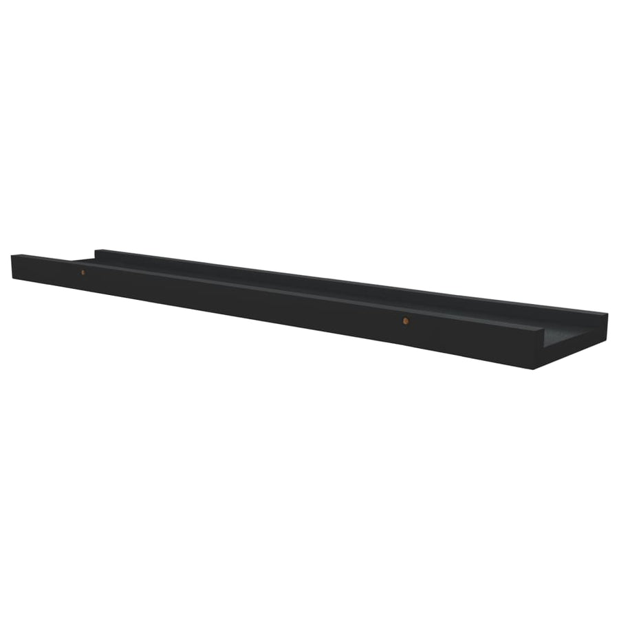 Fotoplanken Mdf 60 x 9 x 3 cm Zwart