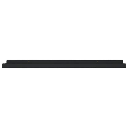 Fotoplanken Mdf 80 x 9 x 3 cm Zwart