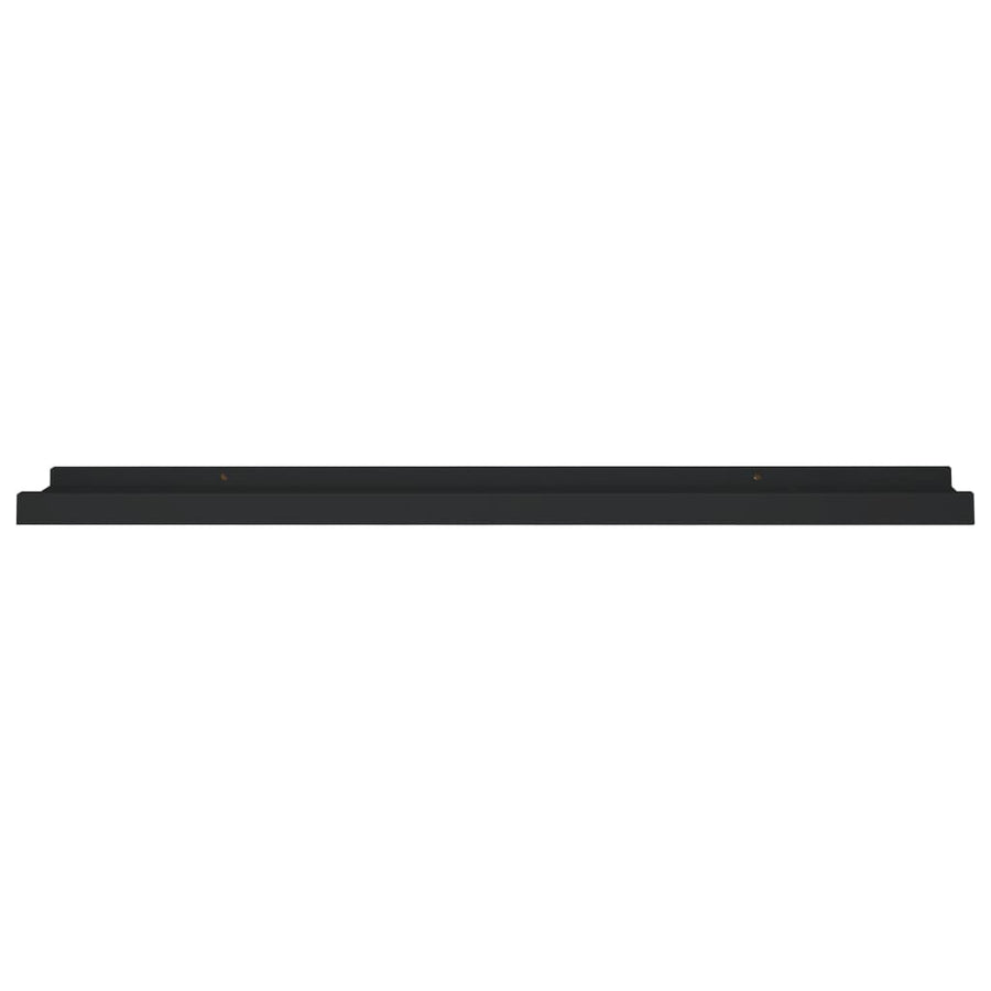 Fotoplanken Mdf 80 x 9 x 3 cm Zwart