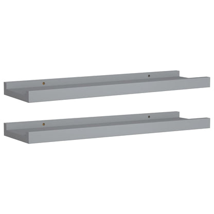 Fotoplanken Mdf 40 x 9 x 3 cm Grijs