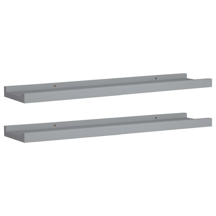 Fotoplanken Mdf 60 x 9 x 3 cm Grijs