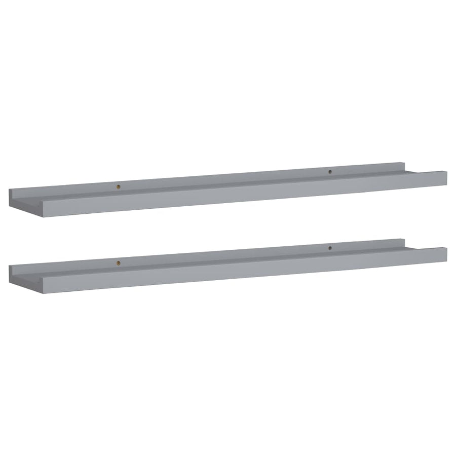 Fotoplanken Mdf 80 x 9 x 3 cm Grijs