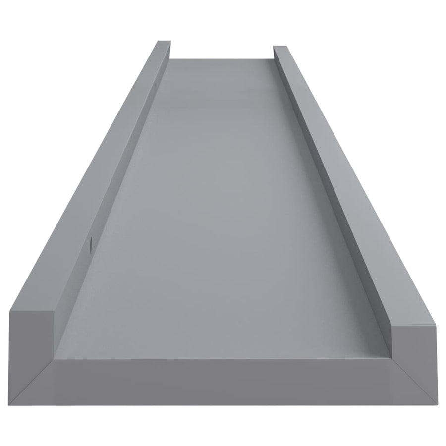 Fotoplanken Mdf 80 x 9 x 3 cm Grijs